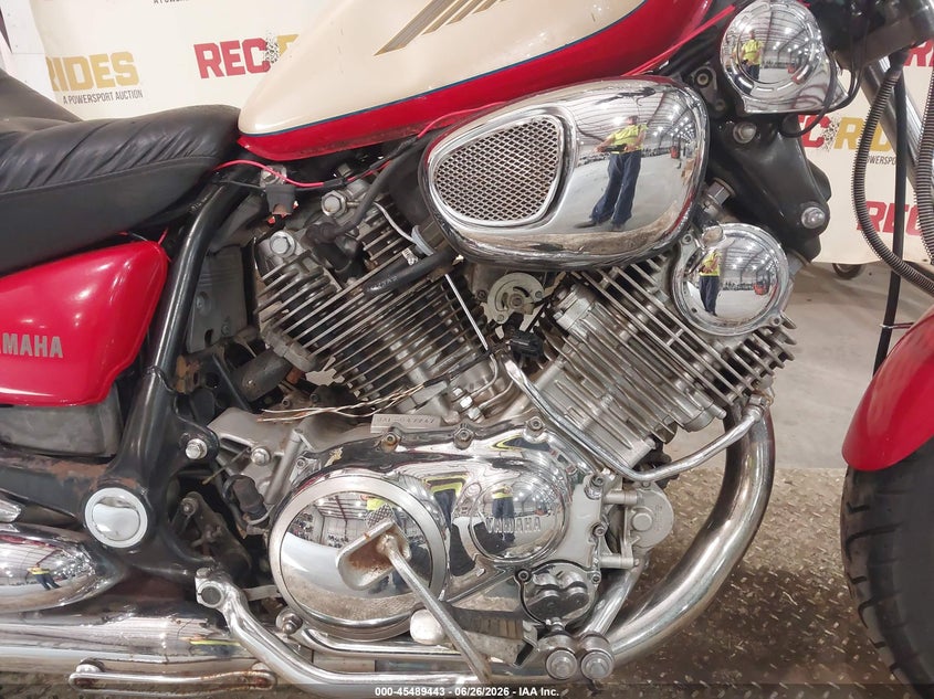 1996 Yamaha Xv750 VIN JYA3ALE03TA047747 IAAI salvage auction — LEFT & RIGHT, Salvage (Georgia), sold $75 on 2026-08-13 (photo 8)