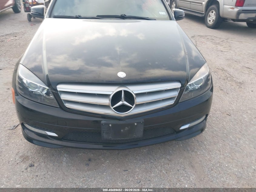 2011 Mercedes-benz C class VIN WDDGF5EB0BR158105 IAAI salvage auction — NORMAL WEAR, Original (Texas), sold $1,675 on 2026-07-15 (photo 6)