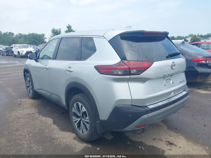 2023 Nissan Rogue VIN JN8BT3BB6PW475809 IAAI salvage auction — HAIL, Salvage (Ohio), sold $10,675 on 2026-07-28 (photo 3)