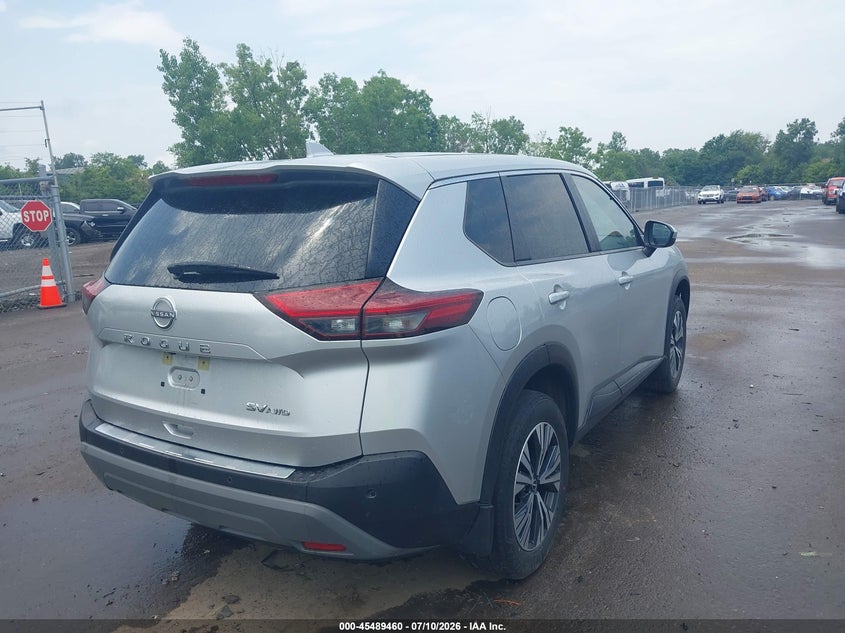 2023 Nissan Rogue VIN JN8BT3BB6PW475809 IAAI salvage auction — HAIL, Salvage (Ohio), sold $10,675 on 2026-07-28 (photo 4)