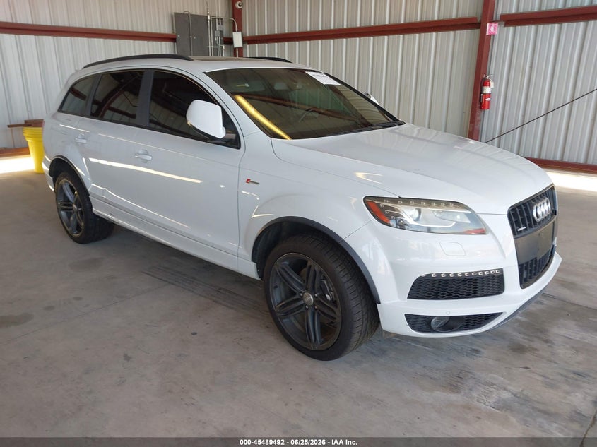 2014 Audi Q7 VIN WA1DGAFE9ED012051 IAAI salvage auction — NORMAL WEAR, Salvage Title - Dealer (California), sold $750 on 2026-07-28 (photo 1)