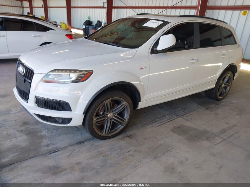 2014 Audi Q7 VIN WA1DGAFE9ED012051 IAAI salvage auction — NORMAL WEAR, Salvage Title - Dealer (California), sold $750 on 2026-07-28 (photo 2)