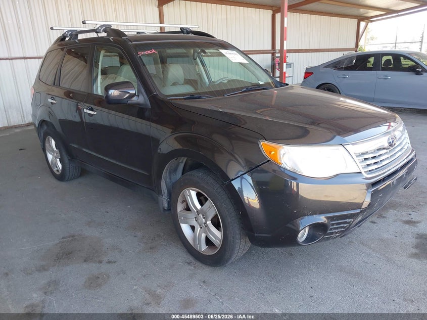 2010 Subaru Forester VIN JF2SH6DC9AH906449 IAAI salvage auction — LEFT FRONT, Salvage (California), sold $1,450 on 2026-07-16 (photo 1)