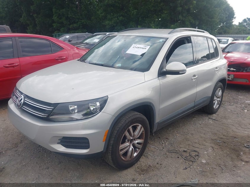2015 Volkswagen Tiguan VIN WVGAV7AX2FW559979 IAAI salvage auction — RIGHT SIDE, Salvage (Georgia), sold $1,150 on 2026-08-05 (photo 2)