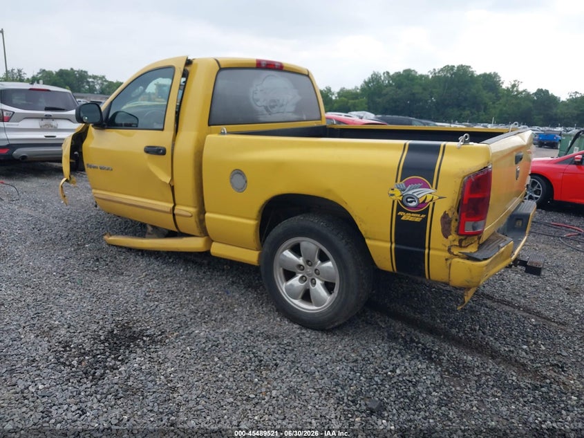 2005 Dodge Ram VIN 1D7HA16D05J520321 IAAI salvage auction — FRONT & REAR, Salvage (North Carolina), sold $600 on 2026-10-16 (photo 3)