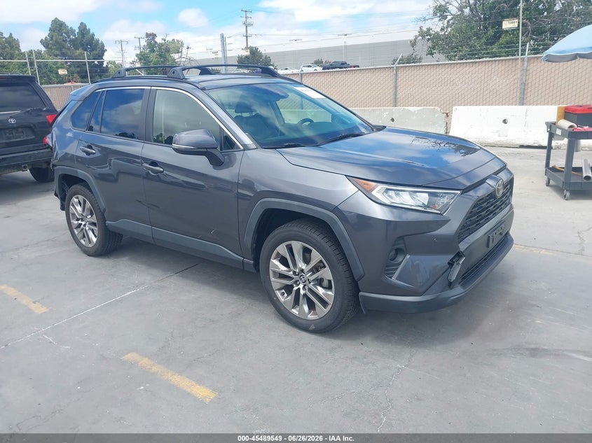 2021 Toyota Rav 4 VIN JTMA1RFV6MD071873 IAAI salvage auction — REAR END, Salvage (California), sold $13,850 on 2026-07-27 (photo 1)