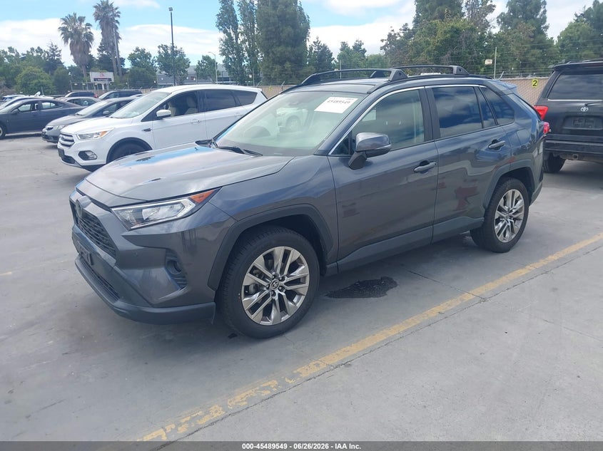 2021 Toyota Rav 4 VIN JTMA1RFV6MD071873 IAAI salvage auction — REAR END, Salvage (California), sold $13,850 on 2026-07-27 (photo 2)