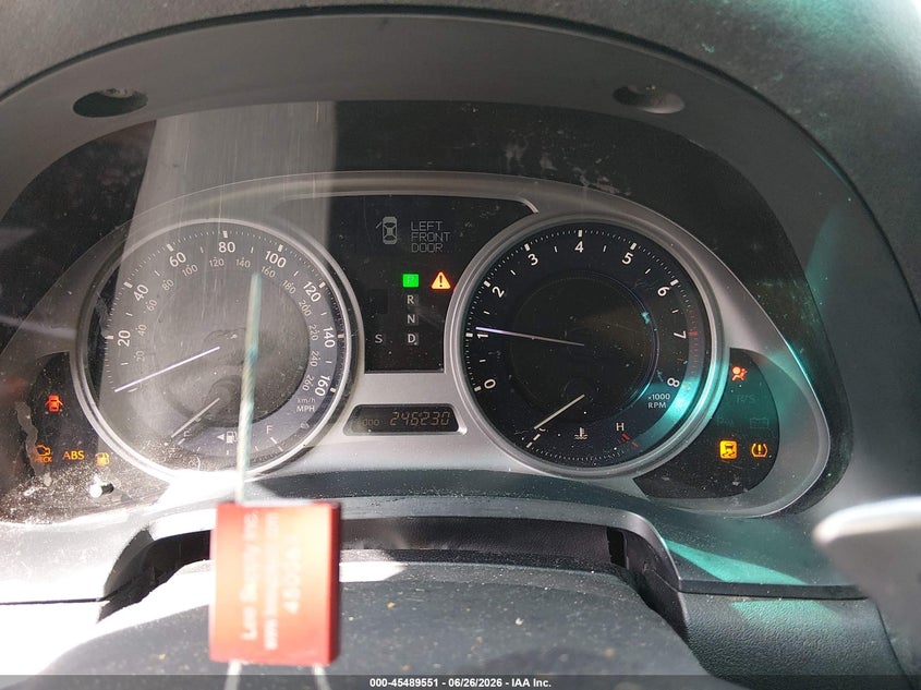 2008 Lexus Is VIN JTHCK262182023345 IAAI salvage auction — FRONT & REAR, Salvage (Tennessee), sold $25 on 2026-07-21 (photo 7)