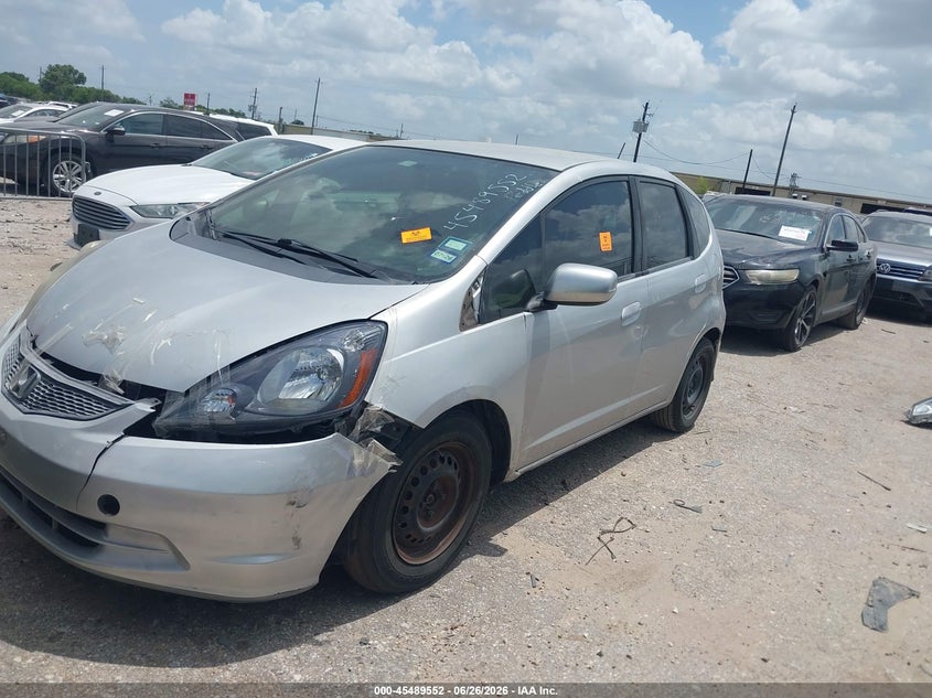 2012 Honda Fit VIN JHMGE8H33CC003957 IAAI salvage auction — NORMAL WEAR, Original (Texas), sold $475 on 2026-07-29 (photo 2)