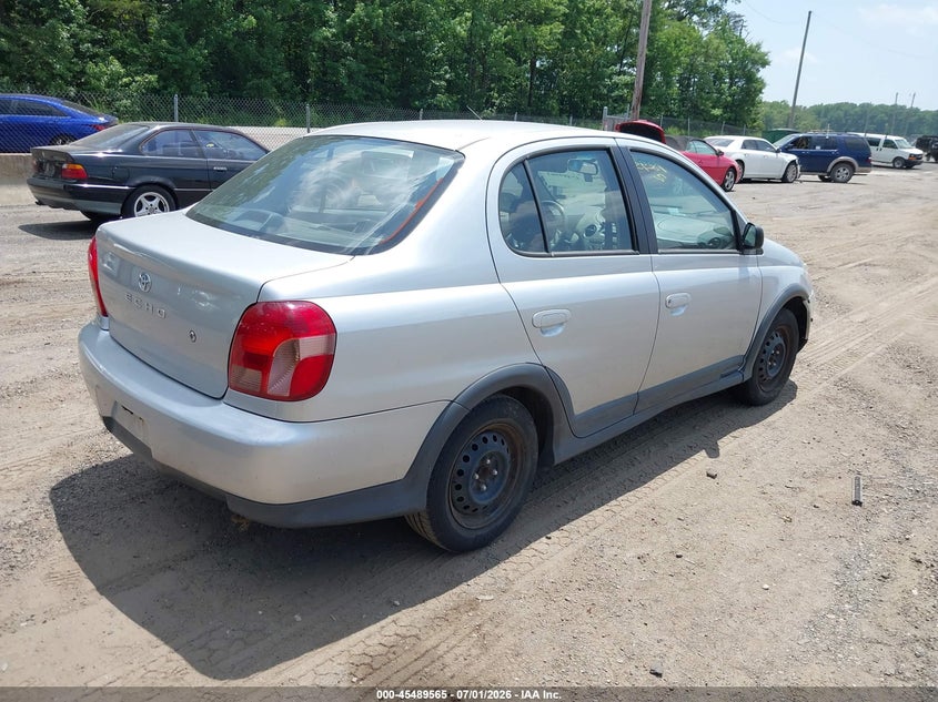 2001 Toyota Echo VIN JTDBT123610155702 IAAI salvage auction — FRONT END, Parts Only Bos (Maryland), sold $100 on 2026-07-22 (photo 4)