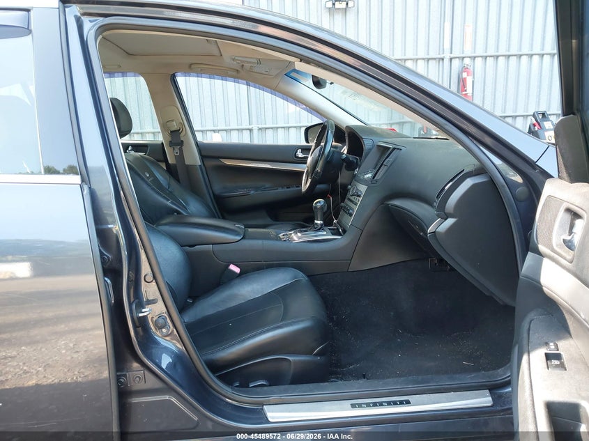 2011 Infiniti G37 VIN JN1CV6AR4BM356349 IAAI salvage auction — LEFT & RIGHT, Clear (New Jersey), sold $875 on 2026-07-22 (photo 5)