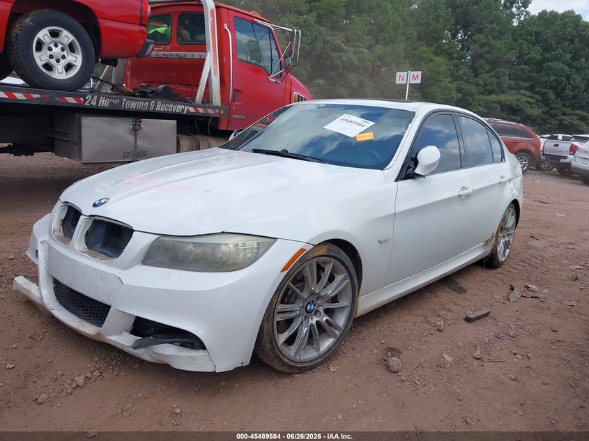 2009 BMW 3 series VIN WBAPM735X9A366667 IAAI salvage auction — RIGHT FRONT, Salvage (Alabama), sold $225 on 2026-07-15 (photo 2)