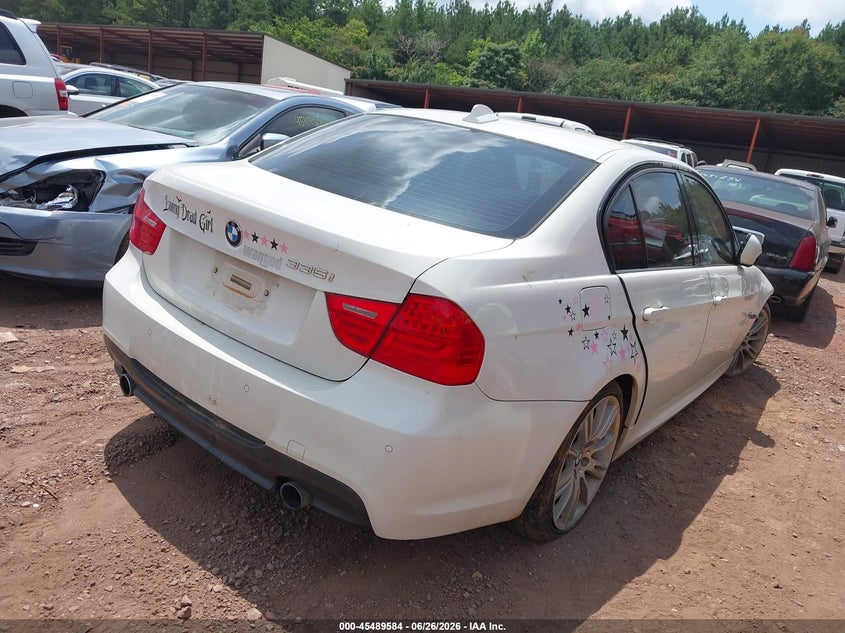 2009 BMW 3 series VIN WBAPM735X9A366667 IAAI salvage auction — RIGHT FRONT, Salvage (Alabama), sold $225 on 2026-07-15 (photo 4)