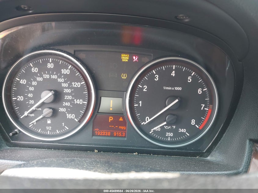 2009 BMW 3 series VIN WBAPM735X9A366667 IAAI salvage auction — RIGHT FRONT, Salvage (Alabama), sold $225 on 2026-07-15 (photo 7)