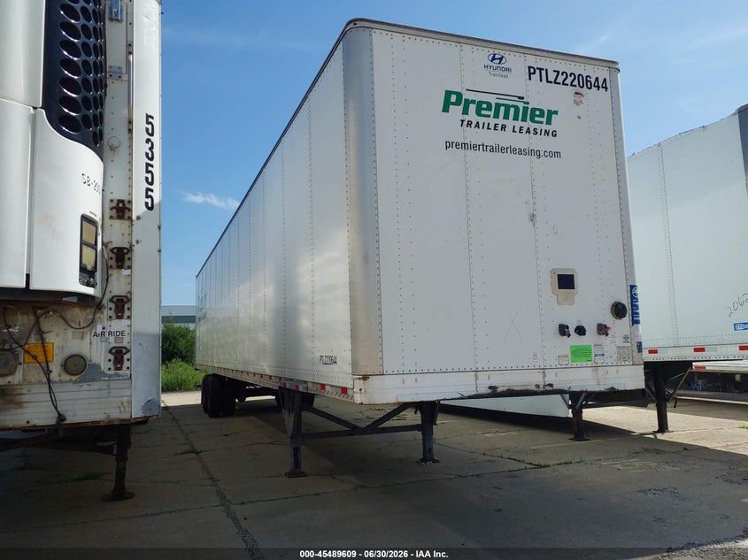 2022 Hyundai translead inc 53' semi trailer VIN 3H3V532K1NS282644 — IAAI salvage auction photo