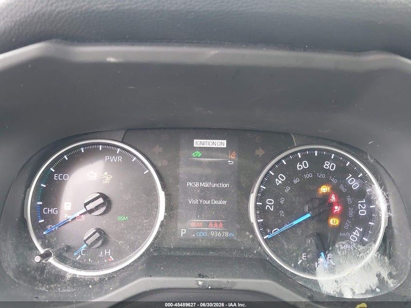 2019 Toyota Rav 4 VIN JTMRWRFV2KD015639 IAAI salvage auction — FRONT END, Salvage Title, sold $25 on 2026-07-29 (photo 7)