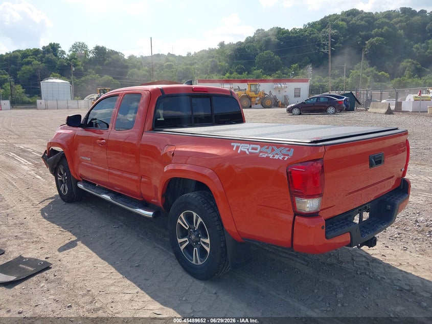 2016 Toyota Tacoma VIN 5TFSZ5AN5GX024074 IAAI salvage auction — LEFT FRONT, Salvage Title, sold $13,800 on 2026-07-21 (photo 3)