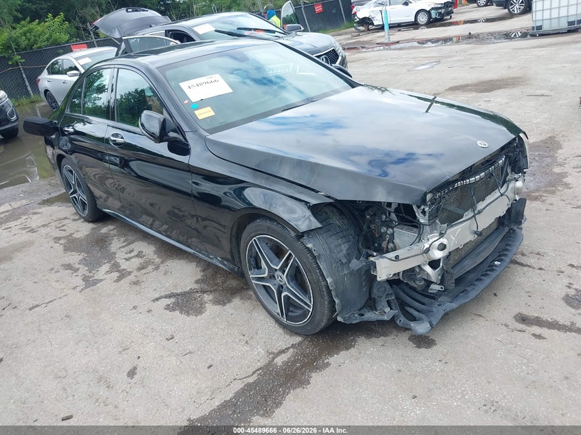 2019 Mercedes-benz C-klasse VIN 55SWF8EB4KU309183 IAAI salvage auction — FRONT END, Salvage Title, sold $5,000 on 2026-07-29 (photo 1)