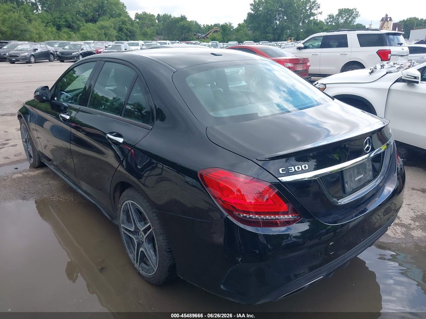 2019 Mercedes-benz C-klasse VIN 55SWF8EB4KU309183 IAAI salvage auction — FRONT END, Salvage Title, sold $5,000 on 2026-07-29 (photo 3)
