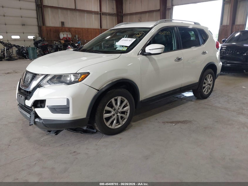 2017 Nissan Rogue VIN 5N1AT2MV9HC844394 IAAI salvage auction — RIGHT FRONT, Salvage Title, sold $1,500 on 2026-07-25 (photo 2)