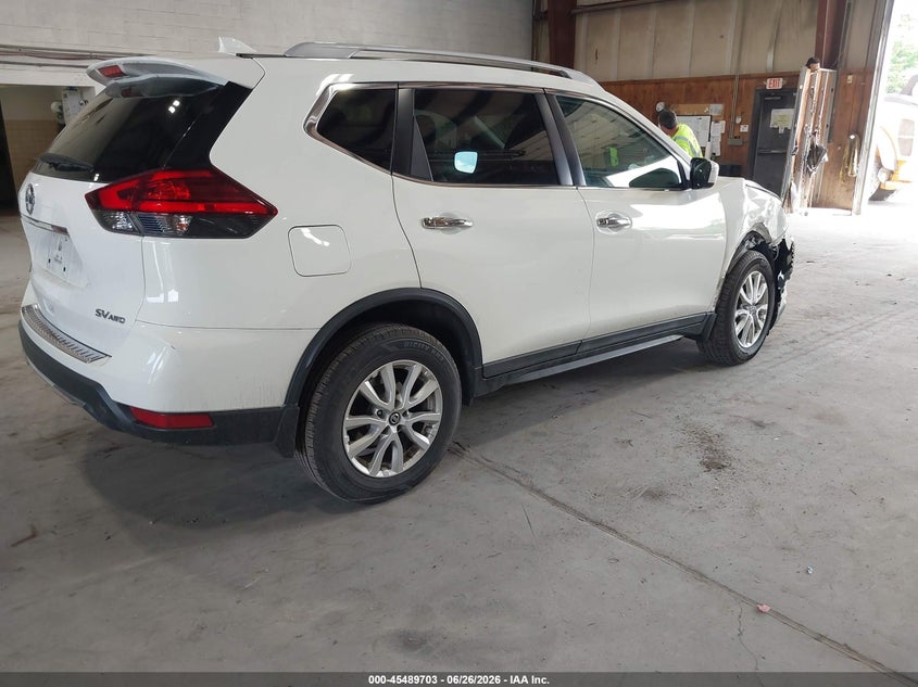 2017 Nissan Rogue VIN 5N1AT2MV9HC844394 IAAI salvage auction — RIGHT FRONT, Salvage Title, sold $1,500 on 2026-07-25 (photo 4)