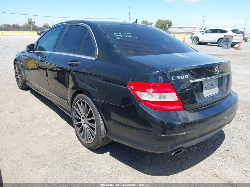 2010 Mercedes-benz C class VIN WDDGF5EB6AR110560 IAAI salvage auction — FRONT END, Salvage (California), sold $475 on 2026-07-16 (photo 3)