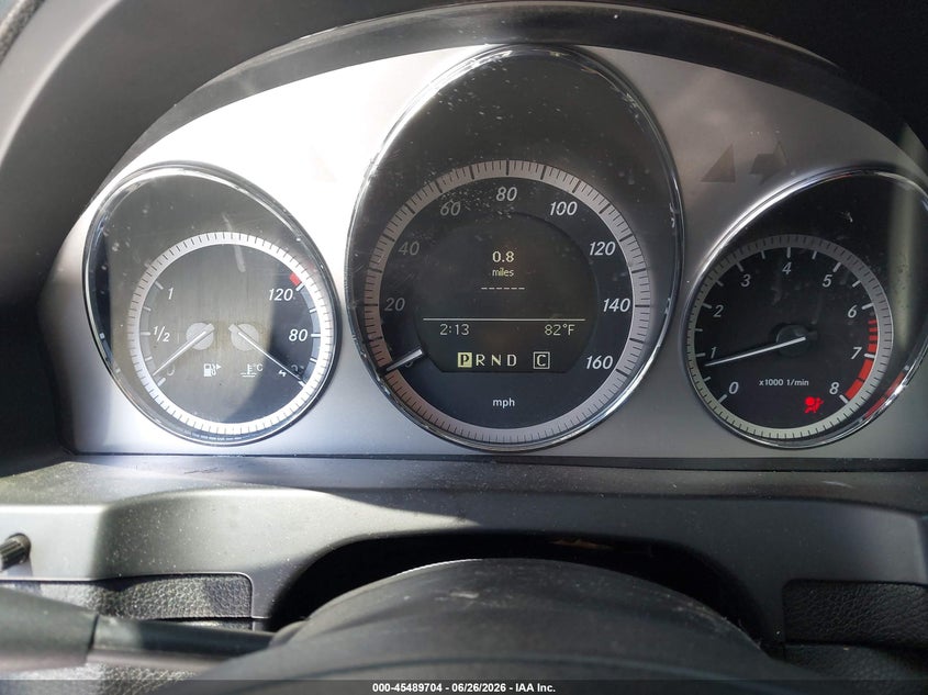2010 Mercedes-benz C class VIN WDDGF5EB6AR110560 IAAI salvage auction — FRONT END, Salvage (California), sold $475 on 2026-07-16 (photo 7)
