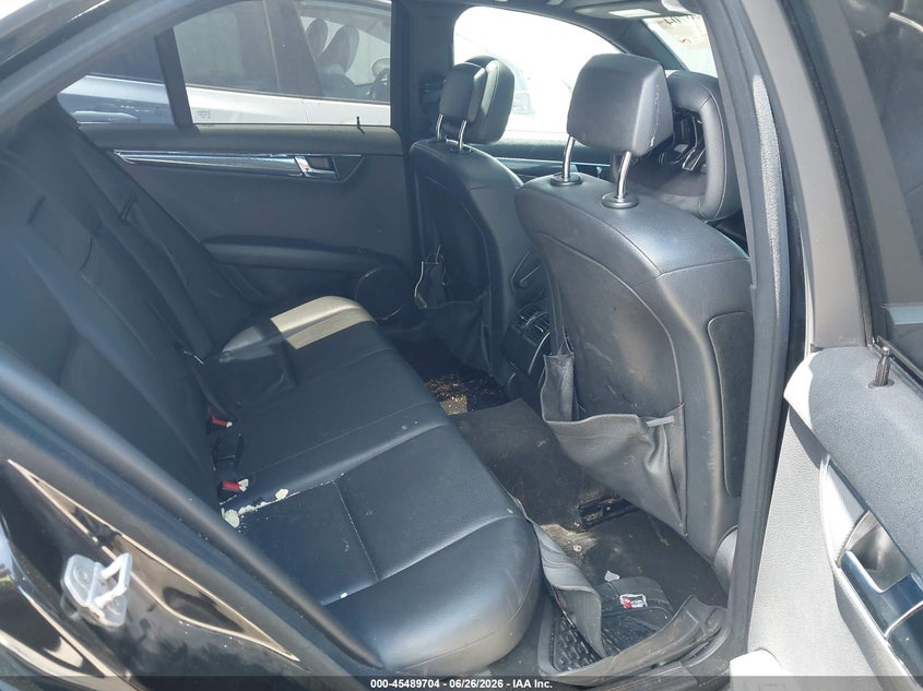 2010 Mercedes-benz C class VIN WDDGF5EB6AR110560 IAAI salvage auction — FRONT END, Salvage (California), sold $475 on 2026-07-16 (photo 8)
