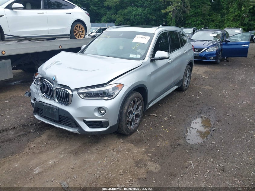 2019 BMW X1 VIN WBXHT3C52K5L91339 IAAI salvage auction — FRONT END, Mv-907A (New York), sold $2,900 on 2026-07-14 (photo 2)