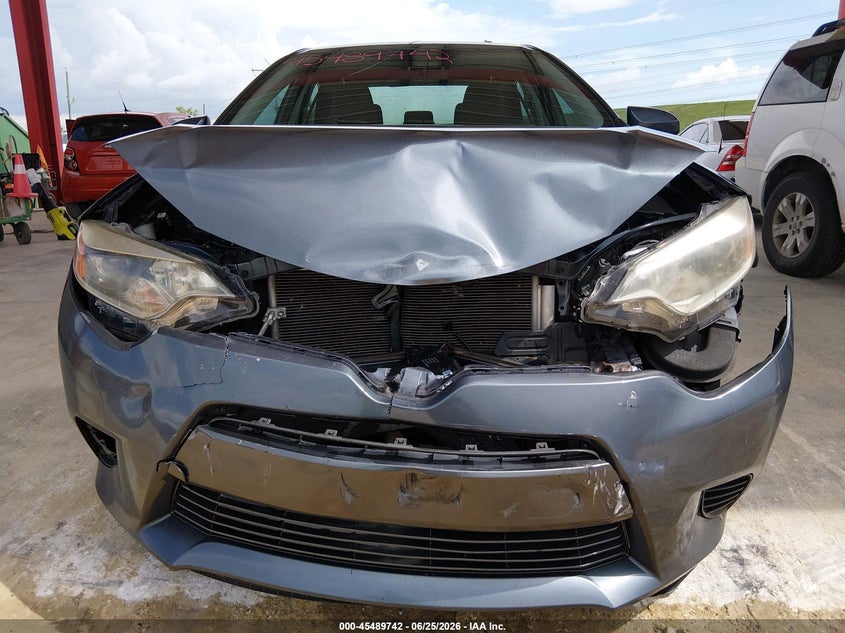 2016 Toyota Corolla VIN 2T1BURHE3GC634145 IAAI salvage auction — FRONT END, Rebuildable (Florida), sold $1,100 on 2026-07-10 (photo 6)