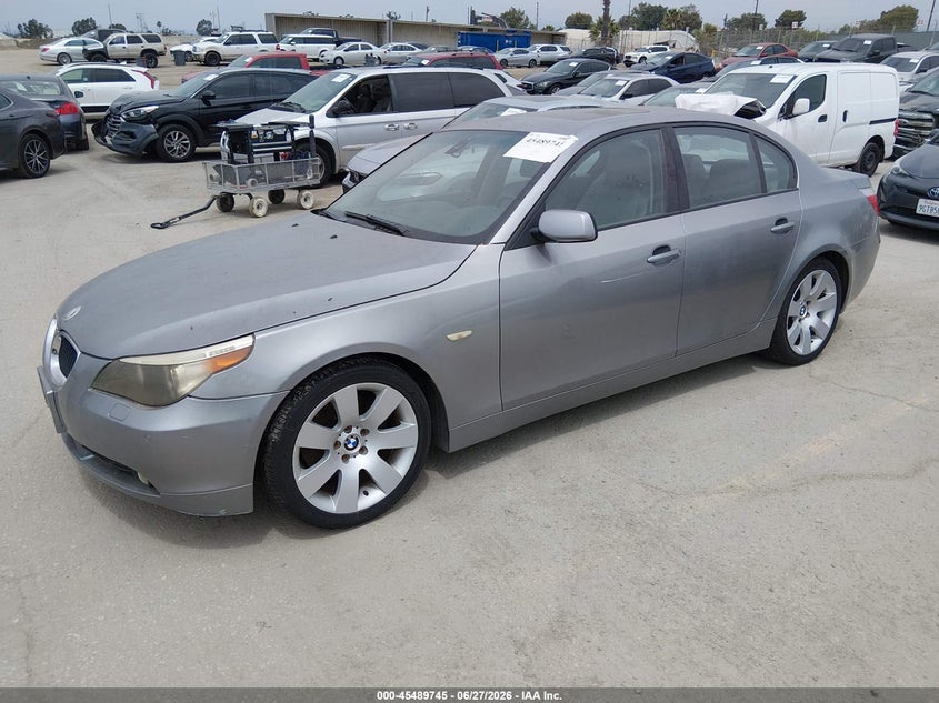 2004 BMW 5 series VIN WBANA73564B810789 IAAI salvage auction — NORMAL WEAR, Clear - Dealer Only (California), sold $550 on 2026-07-29 (photo 2)