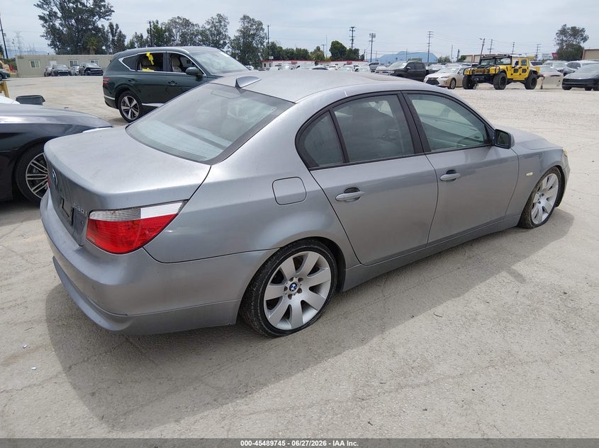 2004 BMW 5 series VIN WBANA73564B810789 IAAI salvage auction — NORMAL WEAR, Clear - Dealer Only (California), sold $550 on 2026-07-29 (photo 4)