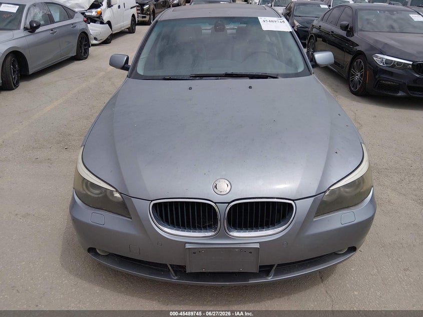 2004 BMW 5 series VIN WBANA73564B810789 IAAI salvage auction — NORMAL WEAR, Clear - Dealer Only (California), sold $550 on 2026-07-29 (photo 6)