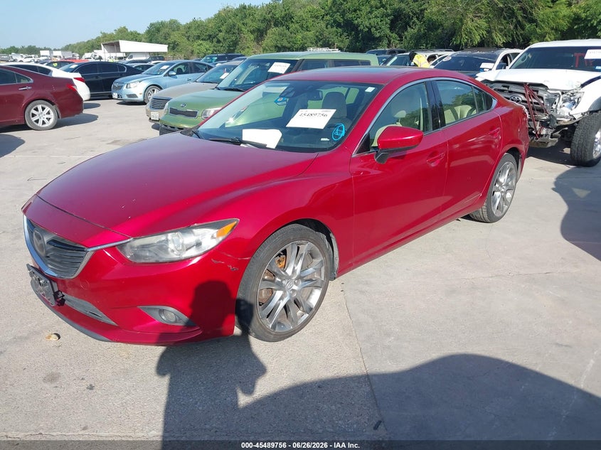 2015 Mazda 6 VIN JM1GJ1W59F1191666 IAAI salvage auction — NORMAL WEAR, Original (Texas), sold $750 on 2026-07-29 (photo 2)