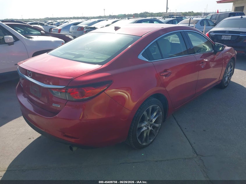 2015 Mazda 6 VIN JM1GJ1W59F1191666 IAAI salvage auction — NORMAL WEAR, Original (Texas), sold $750 on 2026-07-29 (photo 4)