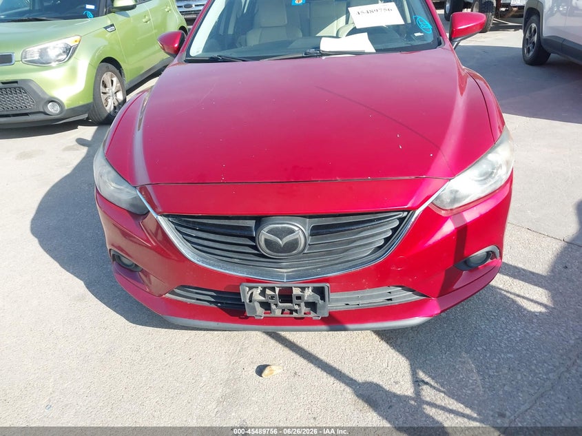 2015 Mazda 6 VIN JM1GJ1W59F1191666 IAAI salvage auction — NORMAL WEAR, Original (Texas), sold $750 on 2026-07-29 (photo 6)