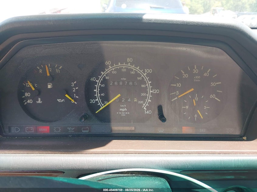 1995 Mercedes-benz E-class VIN WDBEB31E9SC060533 IAAI salvage auction — NORMAL WEAR, Clear (Maryland), sold $600 on 2026-07-14 (photo 7)