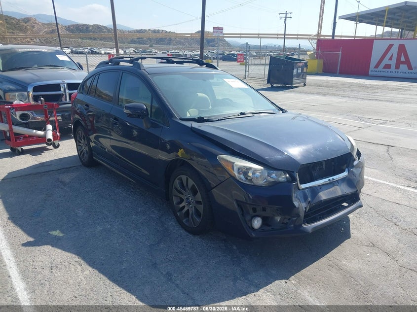 2015 Subaru Impreza VIN JF1GPAT63FH275832 IAAI salvage auction — FRONT END, Salvage Title, sold $1,300 on 2026-07-29 (photo 1)