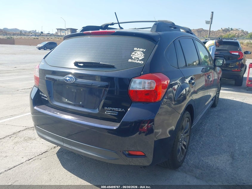 2015 Subaru Impreza VIN JF1GPAT63FH275832 IAAI salvage auction — FRONT END, Salvage Title, sold $1,300 on 2026-07-29 (photo 4)