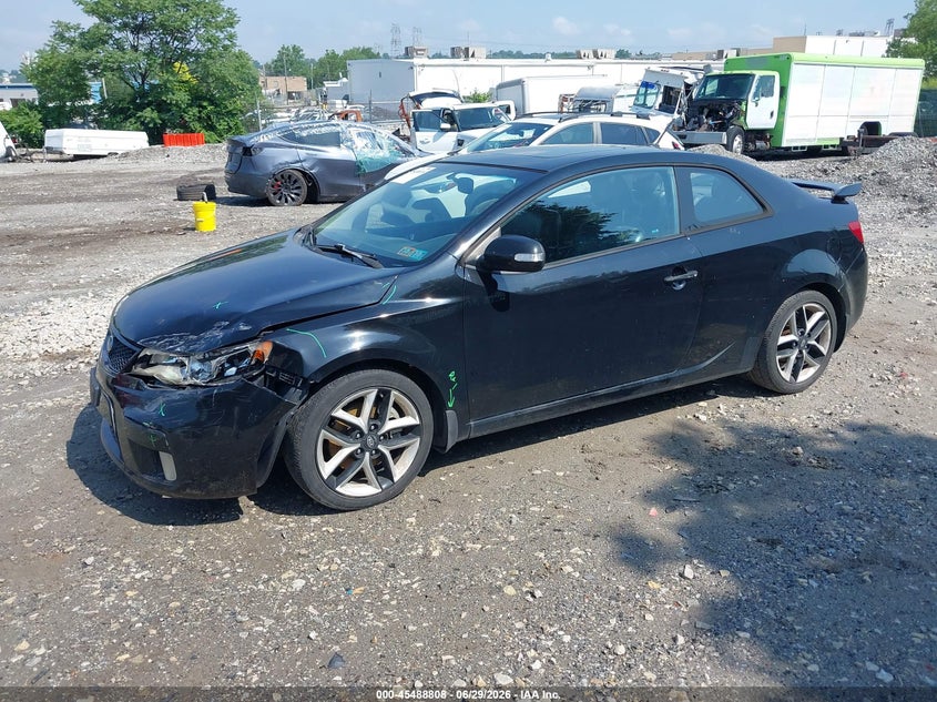 2010 Kia Forte VIN KNAFW6A30A5180425 IAAI salvage auction — LEFT FRONT, Salvage (Pennsylvania), sold $475 on 2026-07-17 (photo 2)