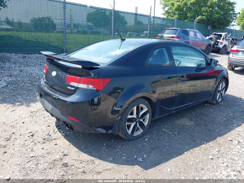2010 Kia Forte VIN KNAFW6A30A5180425 IAAI salvage auction — LEFT FRONT, Salvage (Pennsylvania), sold $475 on 2026-07-17 (photo 4)