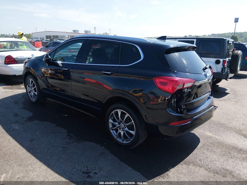 2020 Buick Envision VIN LRBFX2SA3LD164023 IAAI salvage auction — SIDE, Salvage (Missouri), sold $2,900 on 2026-07-28 (photo 3)