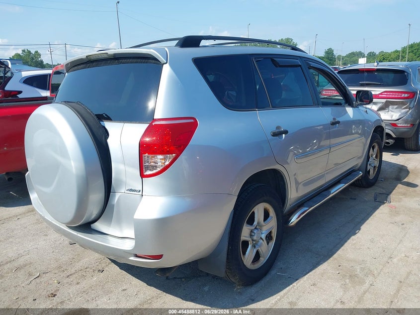 2008 Toyota Rav4 VIN JTMBD33V486079252 IAAI salvage auction — LEFT REAR, Original (Ohio), sold $1,250 on 2026-07-28 (photo 4)