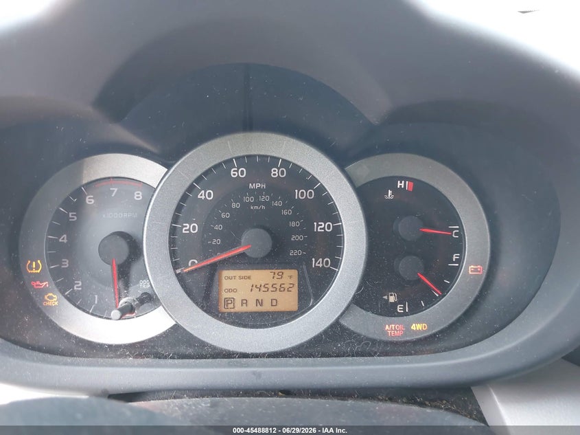 2008 Toyota Rav4 VIN JTMBD33V486079252 IAAI salvage auction — LEFT REAR, Original (Ohio), sold $1,250 on 2026-07-28 (photo 7)