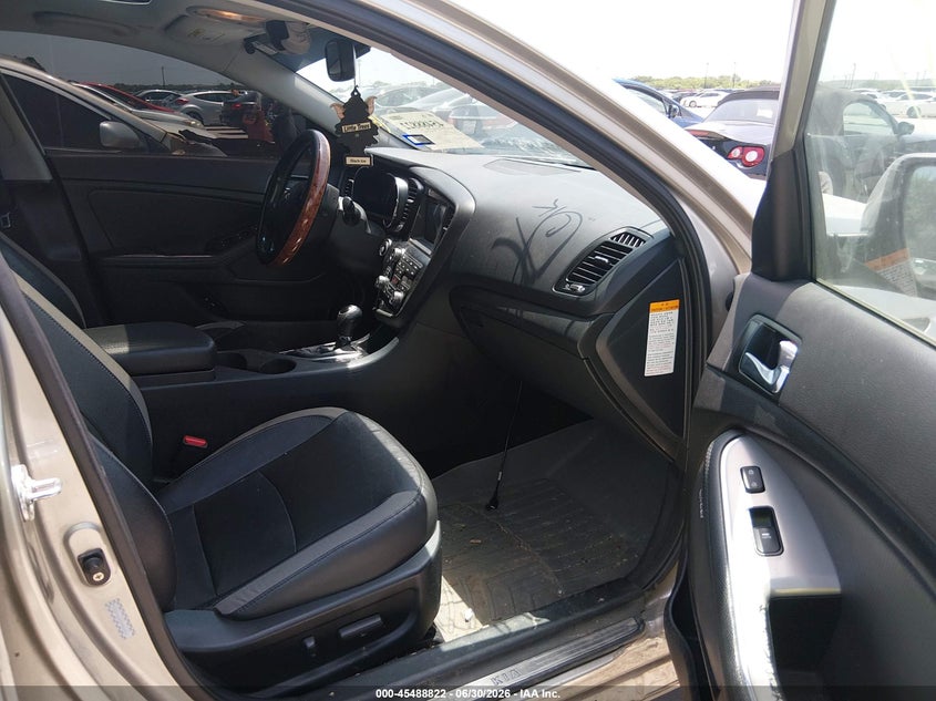 2013 Kia Optima VIN KNAGM4AD0D5042816 IAAI salvage auction — FRONT END, Original (Texas), sold $525 on 2026-07-20 (photo 5)