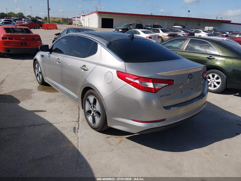 2013 Kia Optima VIN KNAGM4AD0D5042816 IAAI salvage auction — FRONT END, Original (Texas), sold $525 on 2026-07-20 (photo 3)