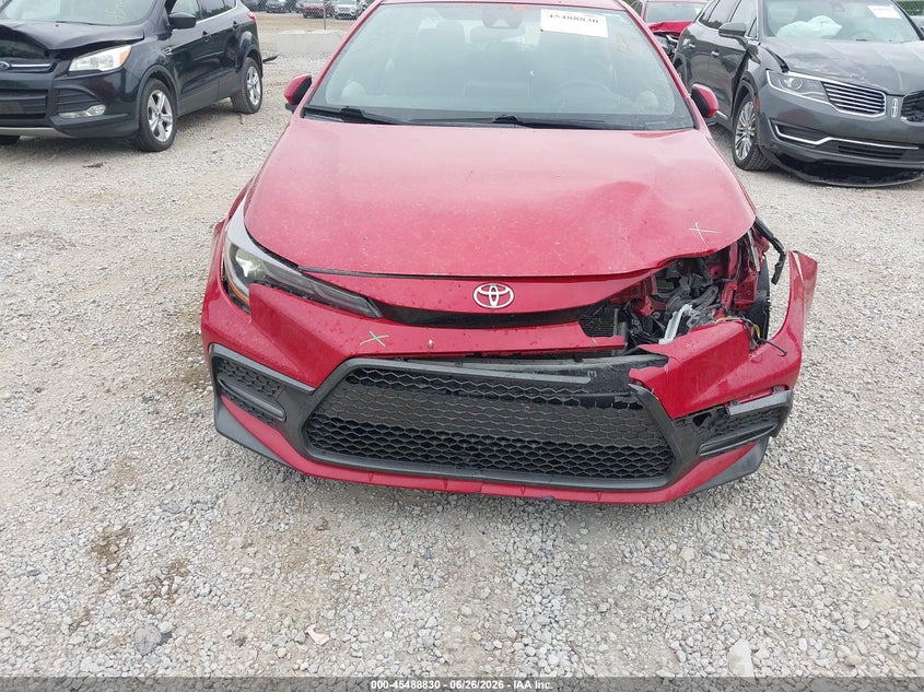 2020 Toyota Corolla VIN JTDS4RCE6LJ030823 IAAI salvage auction — FRONT END, Salvage (Ohio), sold $3,100 on 2026-07-29 (photo 6)
