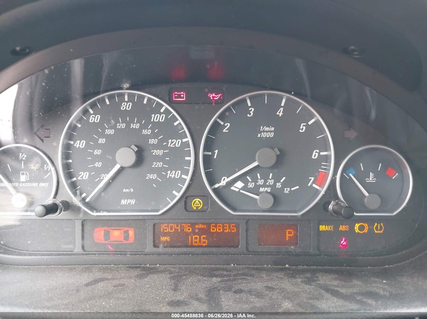 2006 BMW 3 series VIN WBABD53406PL17704 IAAI salvage auction — FRONT END, Salvage (Pennsylvania), sold $475 on 2026-07-31 (photo 7)