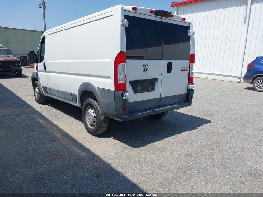 2018 Ram Promaster 1500 VIN 3C6TRVAG8JE154225 IAAI salvage auction — NORMAL WEAR, Sf97 (Maryland), sold $15,275 on 2026-08-18 (photo 3)