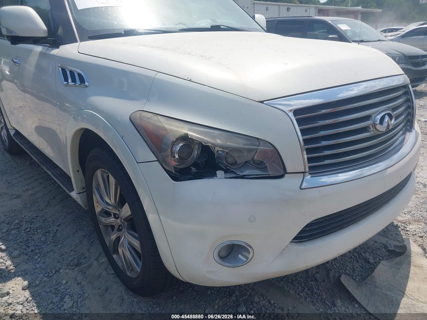 2013 Infiniti Qx56 VIN JN8AZ2NE7D9040933 IAAI salvage auction — NORMAL WEAR, Clear (Georgia), sold $1,450 on 2026-07-14 (photo 6)